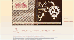 Desktop Screenshot of landhotel-hirschen.at
